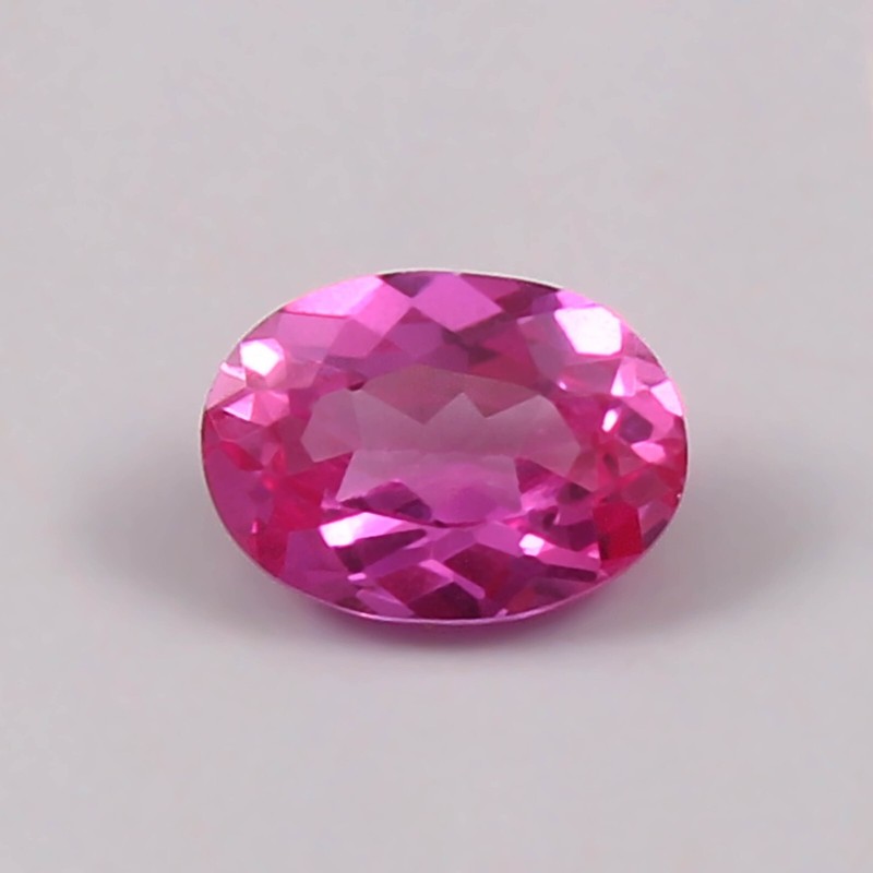 AAA Quality Natural Flawless Ceylon Pink Sapphire Loose Oval Gemstone Cut 7×5 MM
