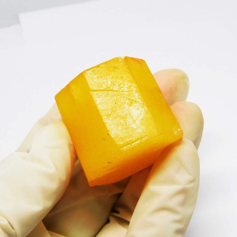 Natural 96 Carat Yellow Rough Sapphire CERTIFIED Loose Gemstones Uncut gallery