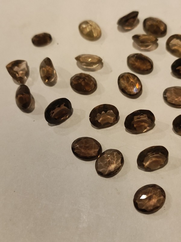 Smokey Quartz Calibrated 7x9mm 100cts. Very Good quality 100% Natural gallery