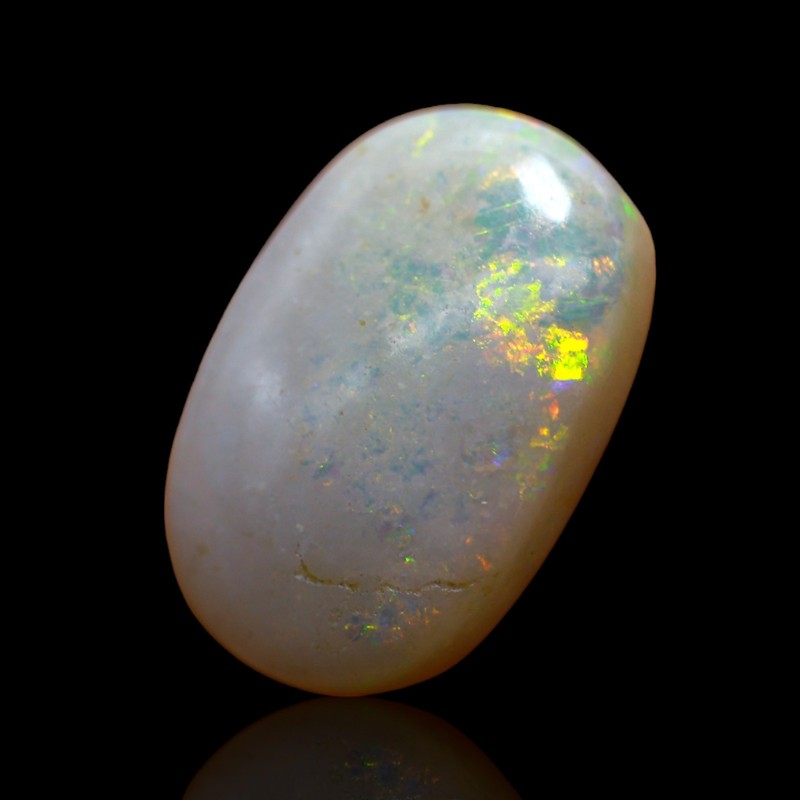 9.00 Cts Oval Fire Opal Cabochon Semiprecious Gemstone Natural 19x13x5 mm gallery