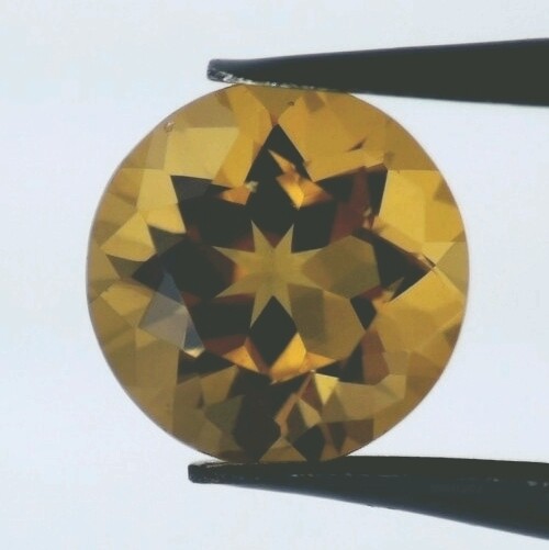 SUNSET QUARTZ 3 MM ROUND CUT SENSATIONAL COLOR 10 PIECE SET F-934