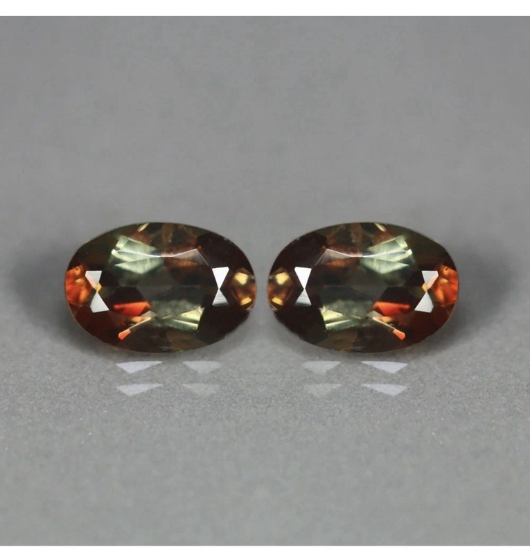 0.94 Cts_Natural Double Tone Color Brazilian Andalusite 6×4 mm