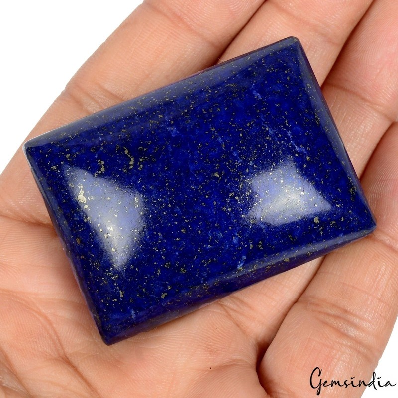 500 Ct Natural Blue Lapis Lazuli Rectangular Cab Earth Mined Huge Size Gemstone