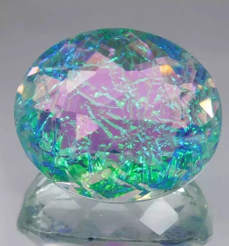Doublet EGL Certified 50 + Ct Monarch Fire Opal Natural Oval Cut Loose Gemstone