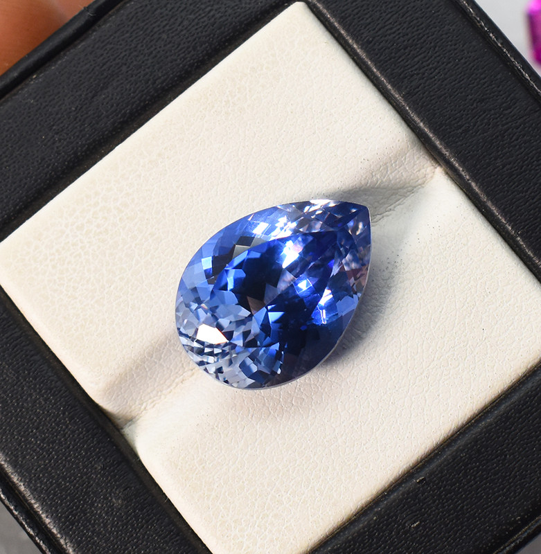 Cornflower Blue Sapphire Teardrop Calibrated AAA Flawless 12X9 mm To 18X13 mm