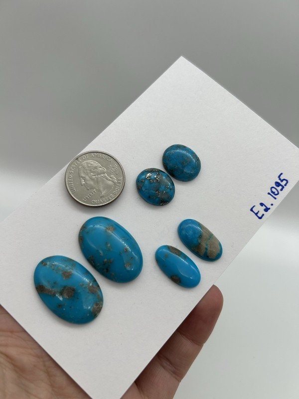 Natural Stabilized Turquoise Cabochon. 14gram. 70ct. #E2.1095