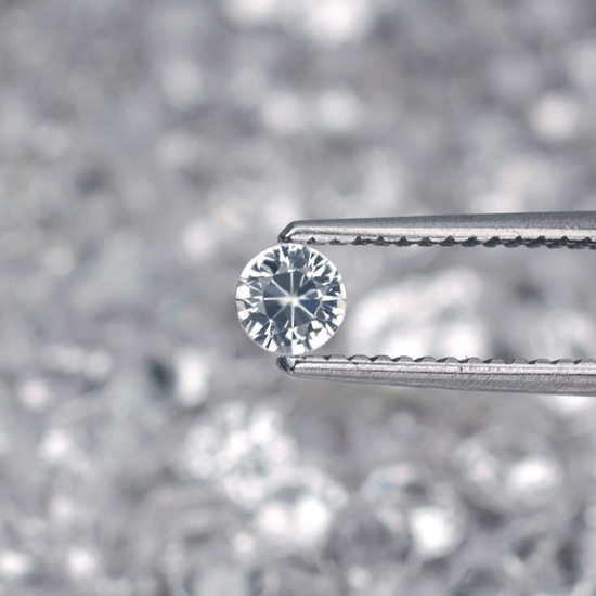 2.0mm Lot 1,2,6,10pcs Round Diamond Cut Calibrated Natural White SAPPHIRE