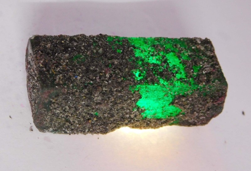 Uncut Rough 74 Ct Large CERTIFIED Natural Green Emerald Earth Mined Gemstone