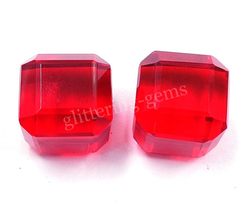 Hurry Up Now - 150 Carat Red Topaz Cube Lot IGL Certified Loose Gemstone 5SDI gallery