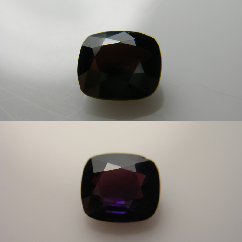 GIA rare 1.55ct PAINITE GEM Mogok Burma Natural Color Shift Red Brown Genuine gallery