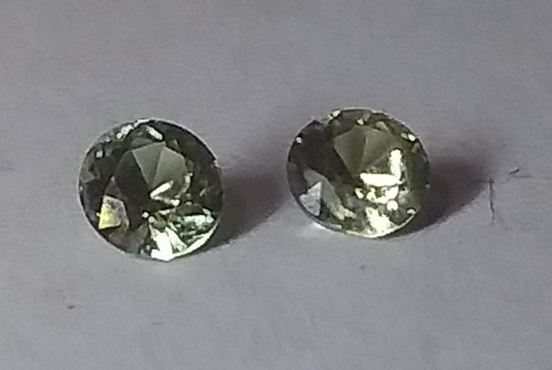 Parti Australian Sappire pair 0.50 carat #6