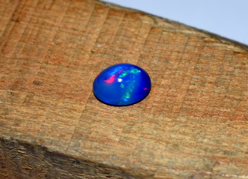 2.20Crt Natural Ethiopian Purple Opal Fire Opal Loose Gemstone cabochon F2229