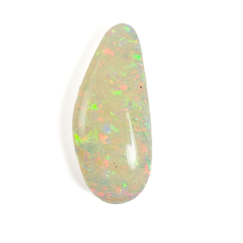 White Opal Multicolour 21x10x5.5 Cabochon Freeform 6.65 crt House Of Gems OPAL42