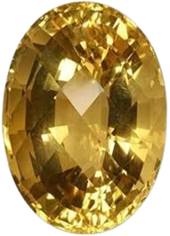 10.25 Ratti 9.90 Carat Certified Natural Quality Sunela Citrine Gemstone 2X2