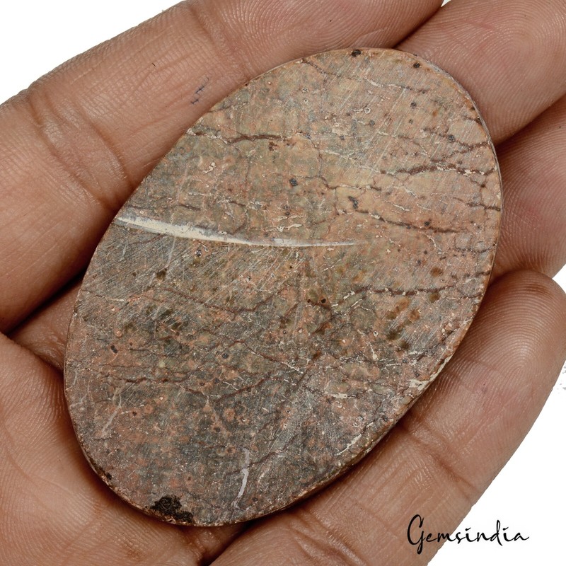 150 Cta Natural Untreated Buffalo White Brown Turquoise Spiderweb Oval Cab Gem gallery