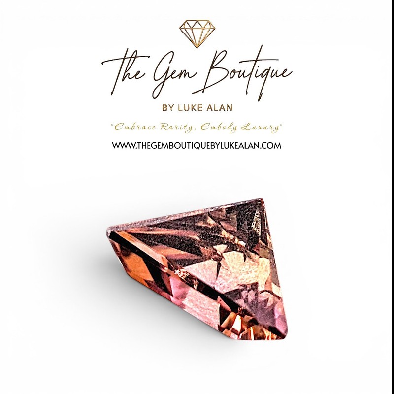 ​6.71ct Natural Bicolor Ametrine | Faceted Trillion Cut Gemstone | Untreated VVS gallery