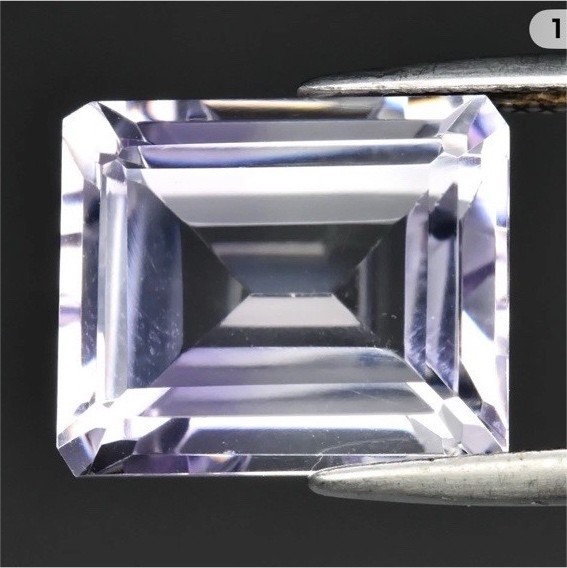 9.83ct 14×11.8mm Natural Purple Amethyst VVS Octagon Unheated Africa