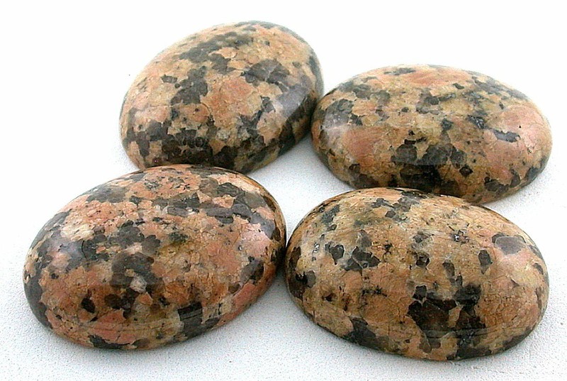 ONE 40×30 40mm x 30mm Oval Rare Pink Mica Jasper Cab Cabochon Gemstone CM115GAR