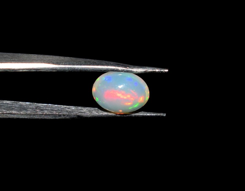 Natural Ethiopian Wello Fire Opal Cabochon Gemstone 8x10mm Loose
