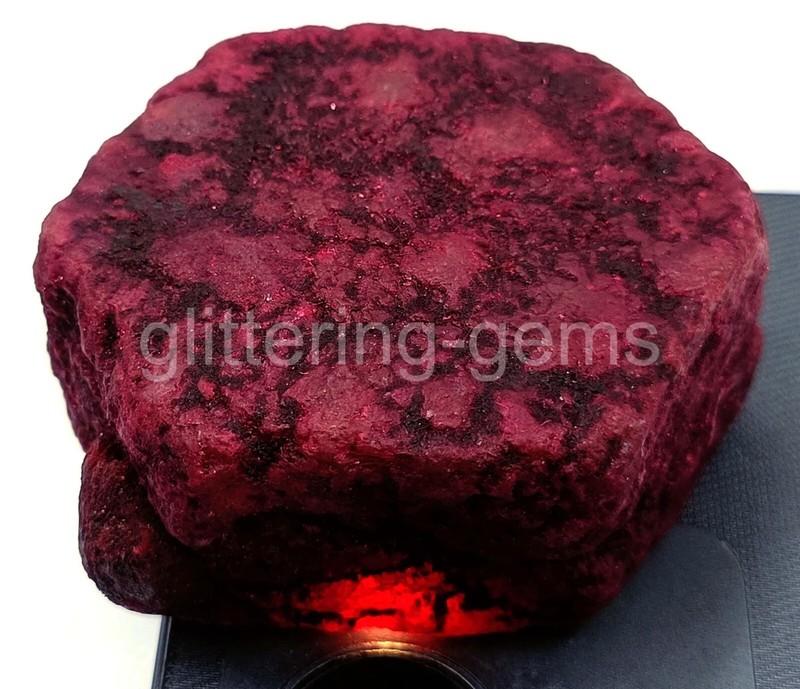 Certified Natural Red Ruby 799 Ct Faceted Chakri Rough Loose Gemstone 25P