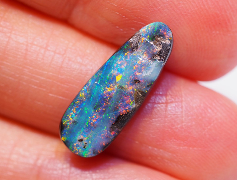 5.0ct Boulder Opal from Queensland | Natural Australian Opal Gem