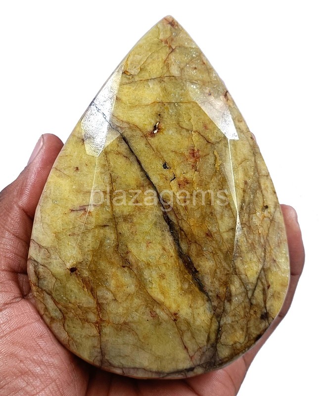 2655.00 CT Pear Cut Natural Yellow Beryl EGL Certified Loose Gemstone 5JRP gallery