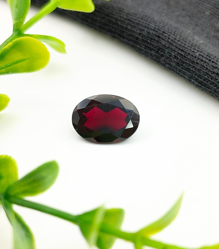 15×20 mm. Large Natural Red Garnet Oval Cut Loose Gemstone For Jewelry Making