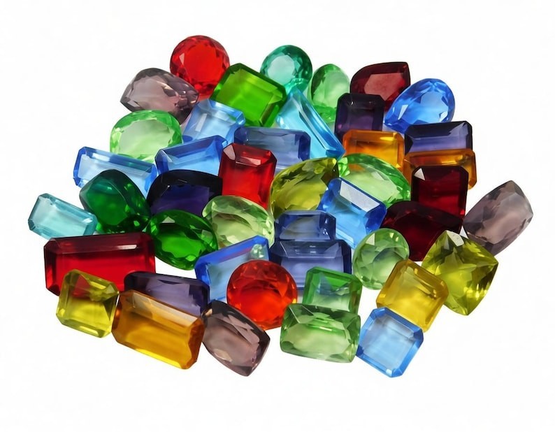 200 Ct+ Mix Cut Multicolor Certified Natural Topaz Lot Loose Gemstone gallery