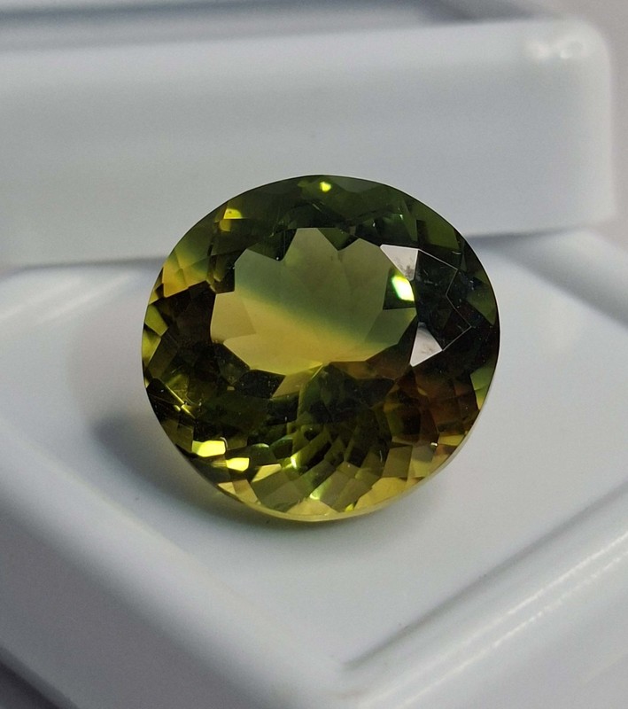 Flawless Ametrine 8-10 Ct Round Cut Natural BI-Color Loose Gemstone SB597