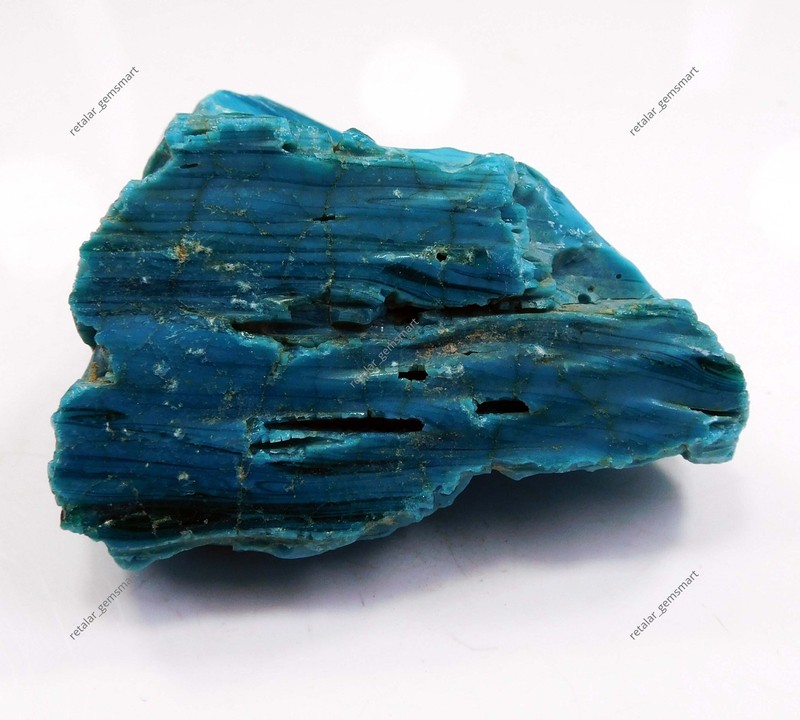 650.90 Ct Natural CERTIFIED Turquoise Raw Blue Uncut Rough Loose Gemstone gallery