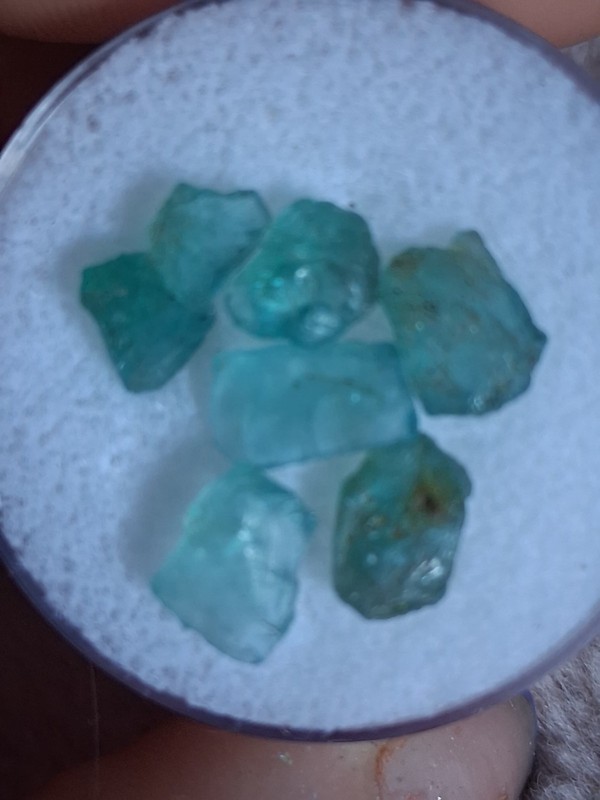 RARE Neon Blue Apatite.