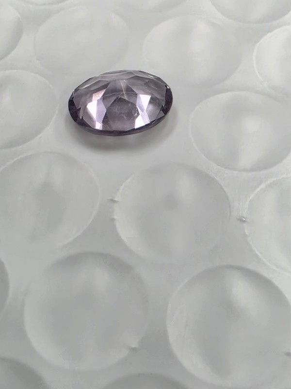 1.06 Carats 6×8mm Oval Cut Purple Amethyst Gemstone For Jewelry gallery