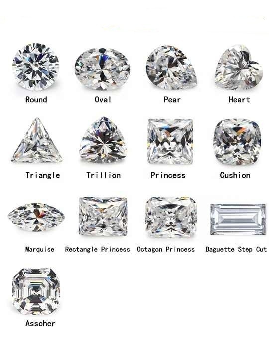 Cubic Zirconia Fine Cut Lab Created Marquise Loose Gemstone For Assorted Jewelry gallery