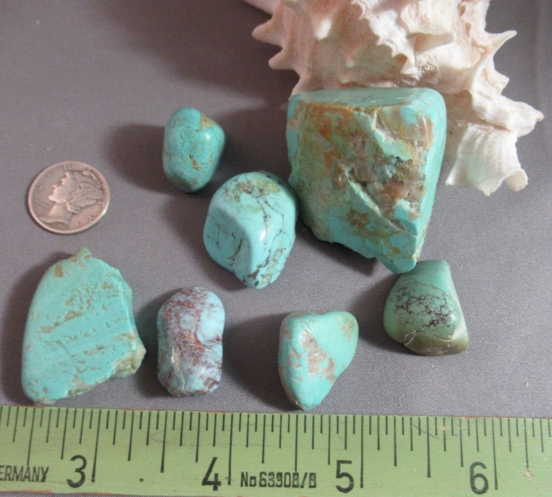 KINGMAN TURQUOISE STONES 300tcw 18mm X 15mm TO 40mm X 30mm #502