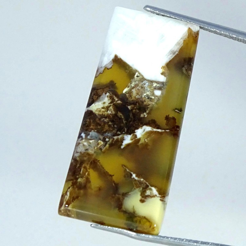 24.20Cts 100% Natural Porcelain Jasper Fancy Cabochon Gemstone 15X31X5MM gallery