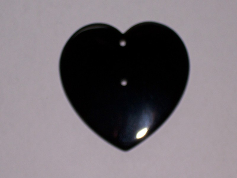 13 Onyx Hearts 3 Colors Lot 45×45 MM. See Item Description & Photos