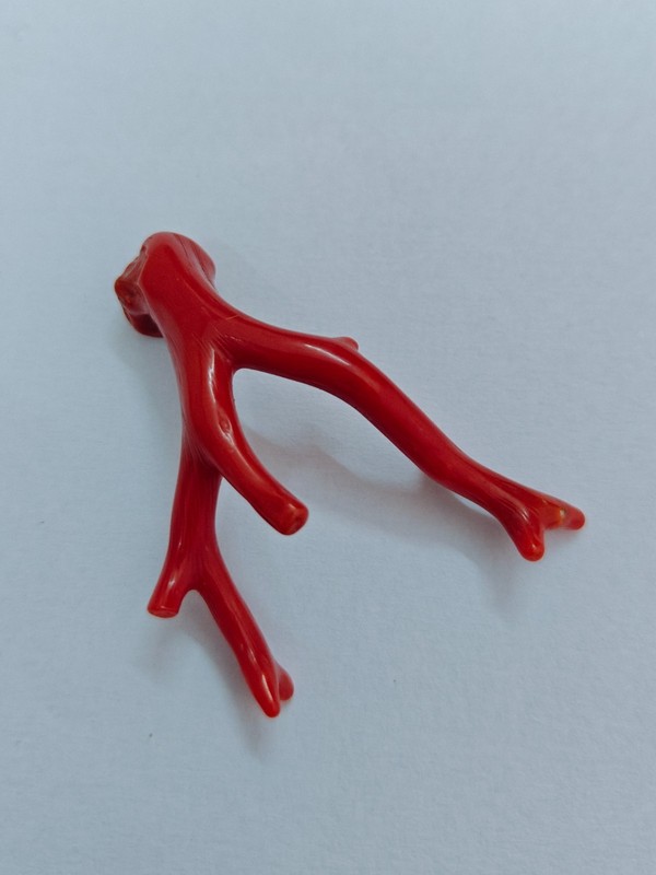 Natural Italy Red Coral Polished Branch Genuine Mediterranean Sea Coral Gemstone gallery