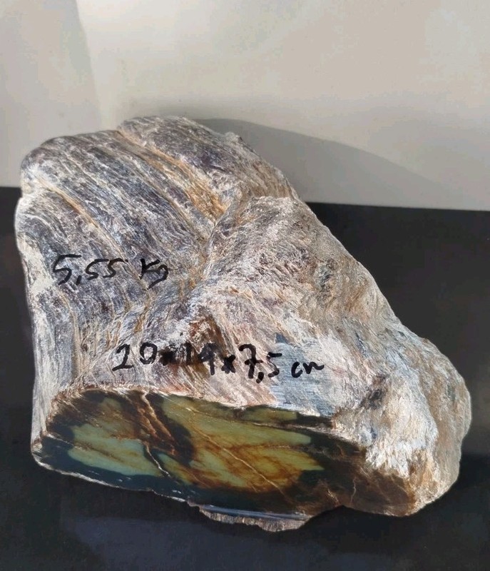 Natural Rough Nephrite Jade Stone – Raw Nephrite – Milky Jade – 5,550 Grams gallery