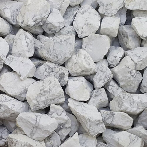 100% Natural Howlite Rough Stone LB or OZ (Crystal Wholesale Bulk Lots)