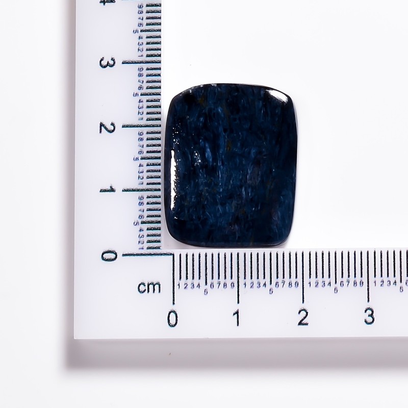 26 Ct Natural Blue Sieber Agate Cabochon Loose Gemstone For Jewelry 25X20X4 mm gallery