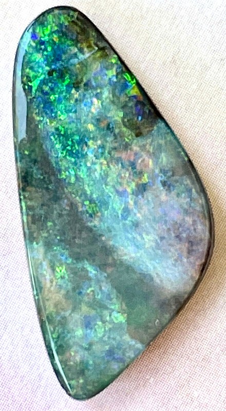 6.55ct Natural Boulder Opal, Australian Queensland opal