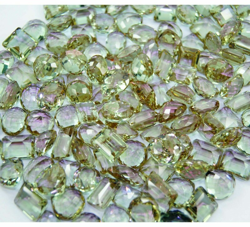 Wholesale Certified 1100 Ct Lot Color Changing Alexandrite Mix Shape Gemstone