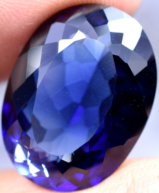Natural 33.85 Ct Madagascar Royal Blue Sapphire GGL Certified Loose Gemstone
