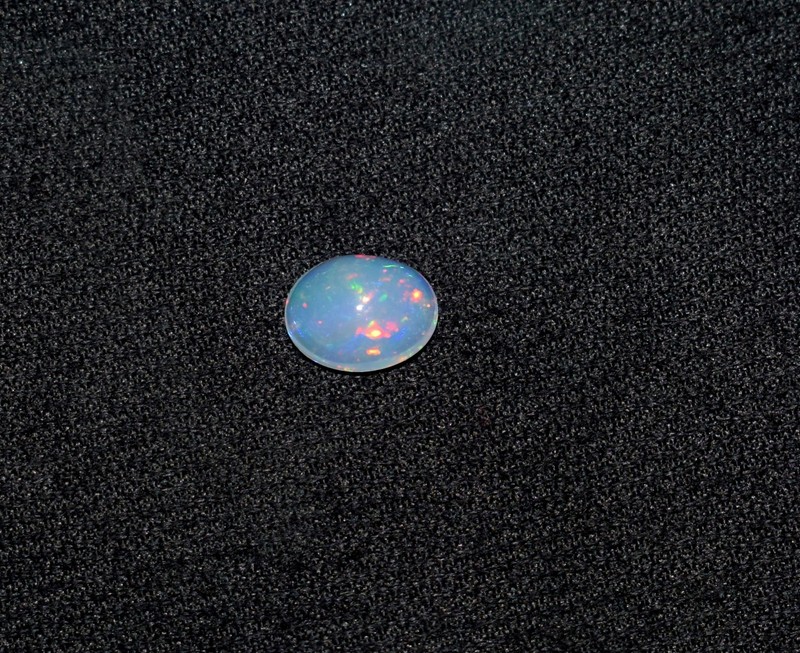 Natural Ethiopian Wello Fire Opal Cabochon Gemstone 8x10mm Loose AAA 36 gallery