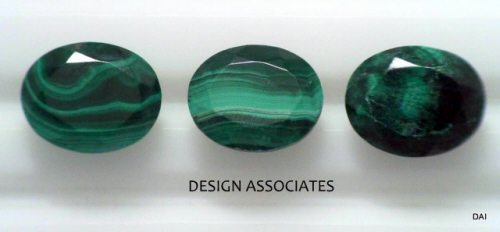 MALACHITE FACTED 14X10 MM OVAL CUT GREAT GREEN COLOR ALL NATURAL SOLD AS EACH