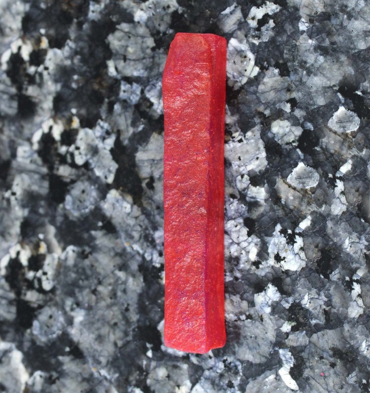 Father's Day Gift Natural Ruby 106.50 Ct Gemstone Slice Rough Certified T36893 gallery