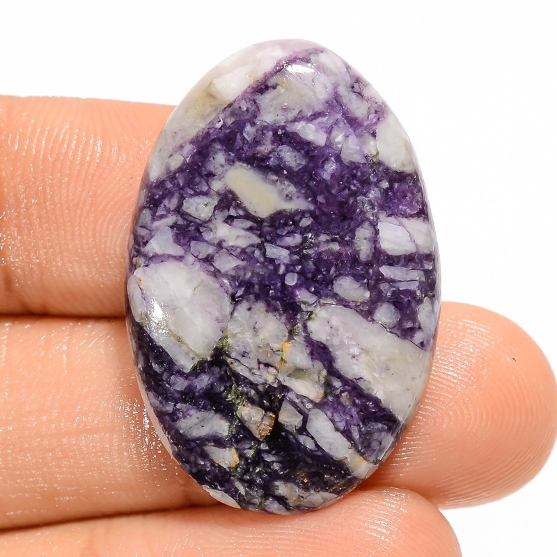 25.5 Ct Natural Tiffany Opal Oval Cabochon Loose Gemstone For Jewelry 31X20X5 mm