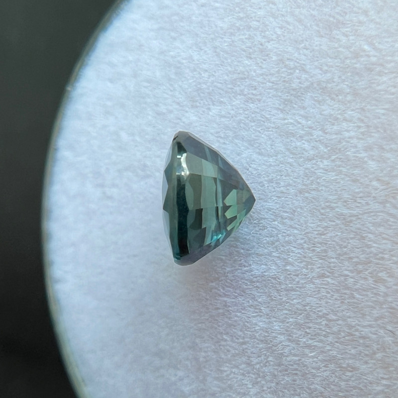 1.11ct GIA CERTIFIED Natural VIVID Blue Sapphire Oval Cut Gemstone 6.1x5.1mm gallery