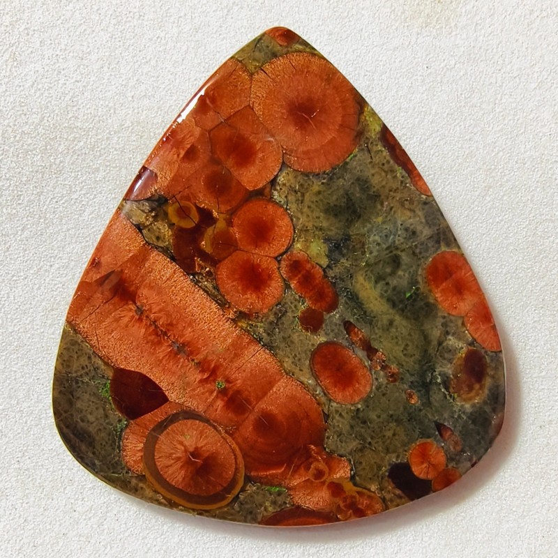 34 Cts Natural Peanut Obsidian Cabochon Gemstone For Jewelry 38.6×34.9×3.7 MM