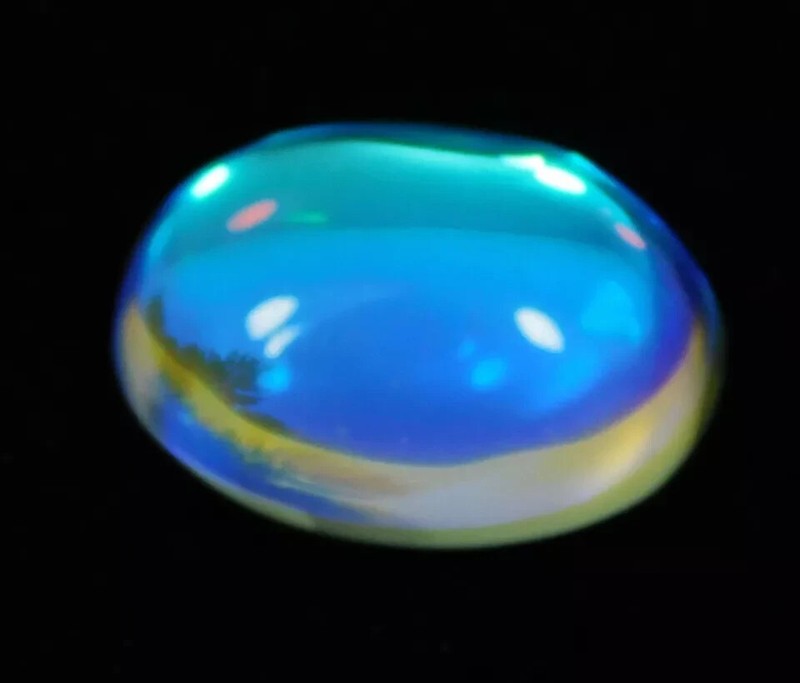 Oval Cut 8-10 Ct Natural Mystic Topaz Multi-Color Loose Gemstone EGL Certified gallery